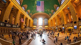 Walking Tour of Grand Central Terminal — New York City 【4K】🇺🇸 [upl. by Bara97]