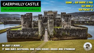 Caerphilly Castle  The Largest in Wales 2nd in Britain [upl. by Croix]