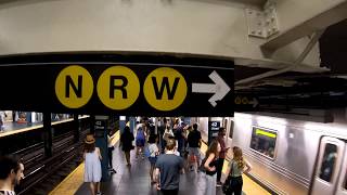 ⁴ᴷ The Busiest NYC Subway Station Times Square–42nd StreetPort Authority Bus Terminal [upl. by Enelcaj]