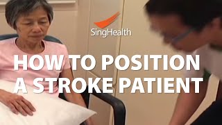 How To Position A Stroke Patient [upl. by Berti]