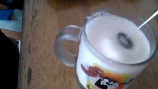 Aerolatte Review Frothing Cold Milk In Under 1 Minute [upl. by Westland369]