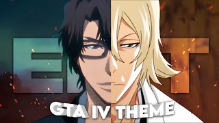 Aizen x Urahara  GTA IV Theme Edit [upl. by Endora]